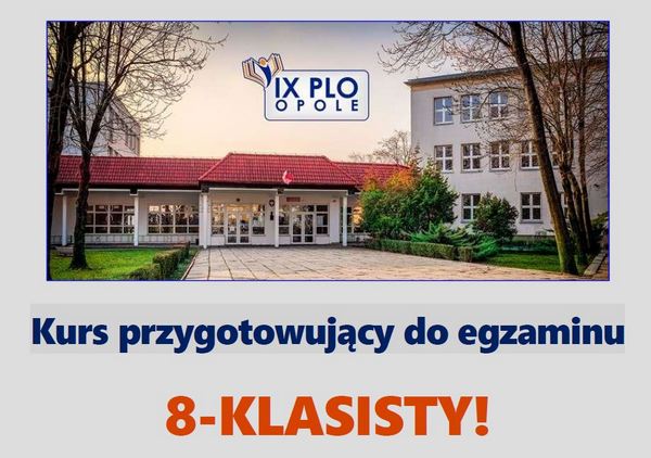 kurs dla8klasisty